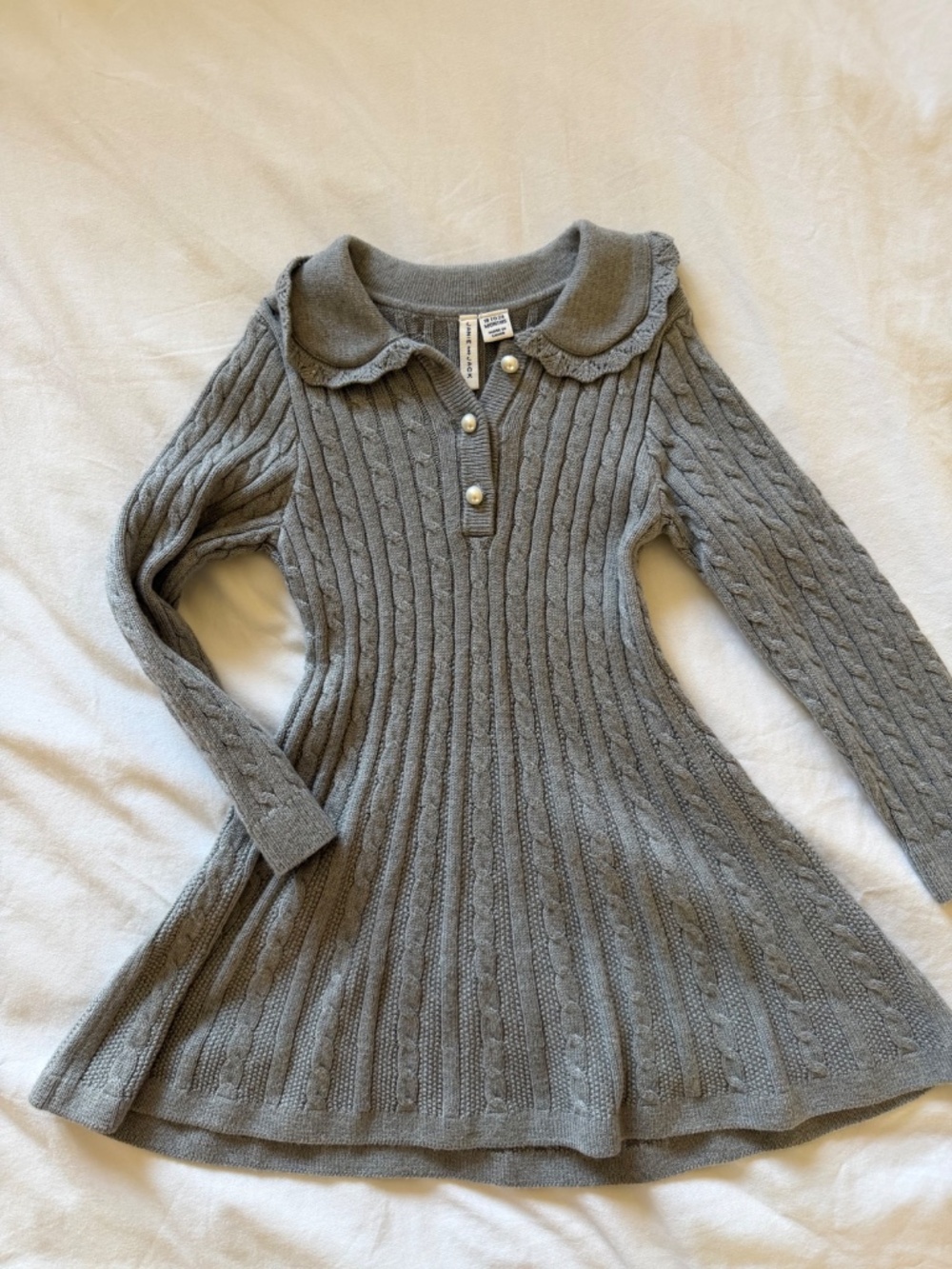 Janie and Jack grey dress - Picture 4 of 4